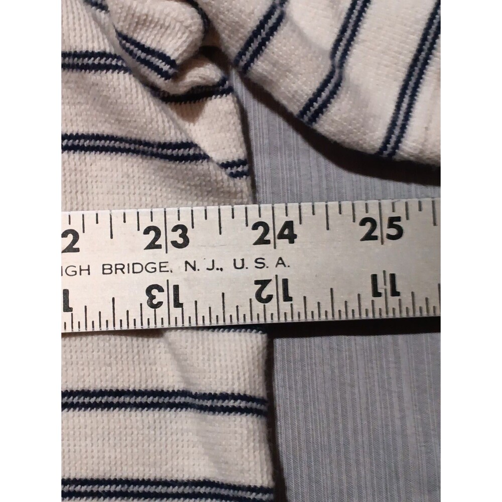 Vntg Polo Ralph Lauren Mens XL Blue White Pony Terry Cloth Polo Shirt - Picture 5 of 5